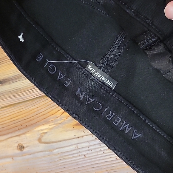 Nwot American eagle black Jean shorts - Picture 2 of 5